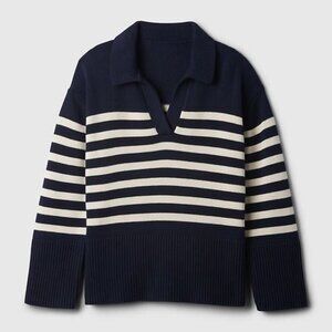 GAP 24/7 Split-Hem Polo Sweater (NWT)